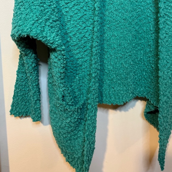 Umgee Turquoise Dolman Sleeve Knit Cardigan - Picture 5 of 8